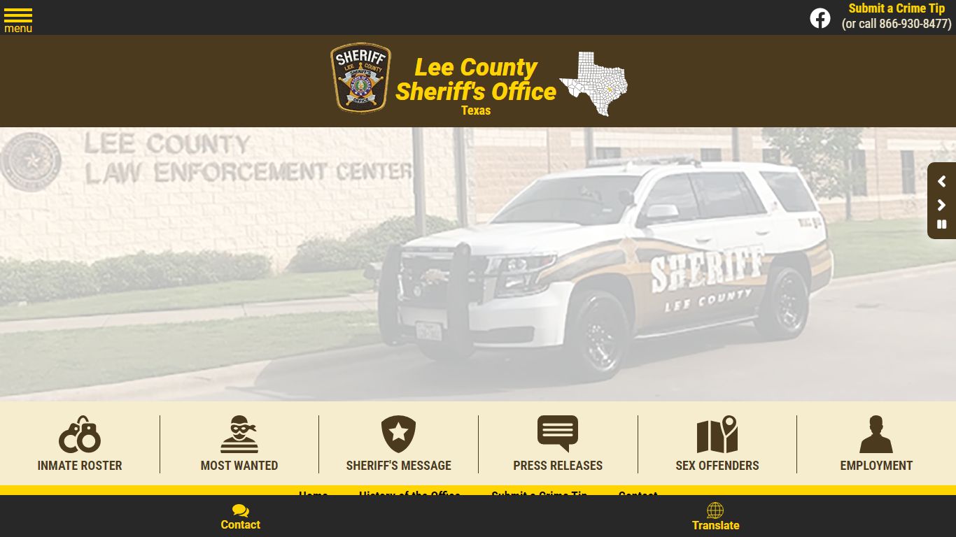Lee County Sheriff TX